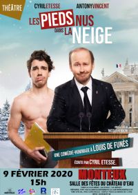 Théâtre Les pieds nus dans la neige. Le dimanche 9 février 2020 à MONTEUX. Vaucluse.  15H00